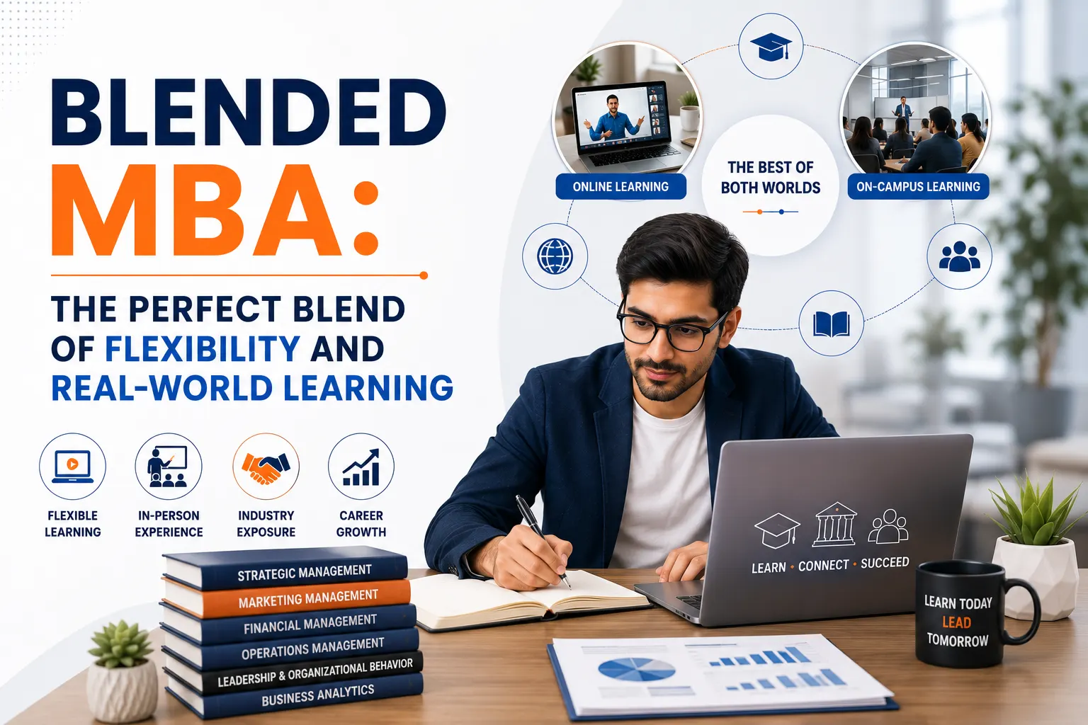 Blended MBA: The Perfect Blend Of Flexibility And Real-World Learning