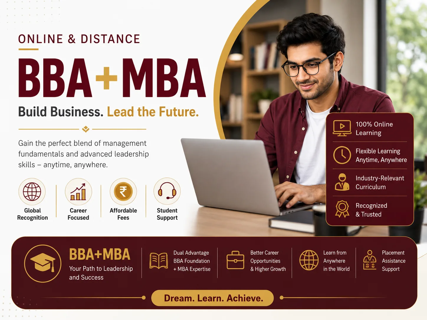 Online & Distance BBA+MBA
